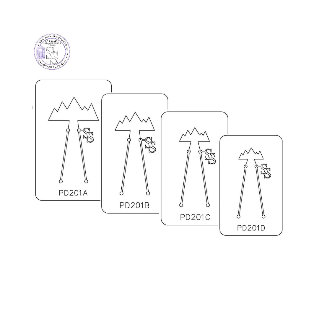 PANCAKE DIE PD201 MOUNTAINS 3